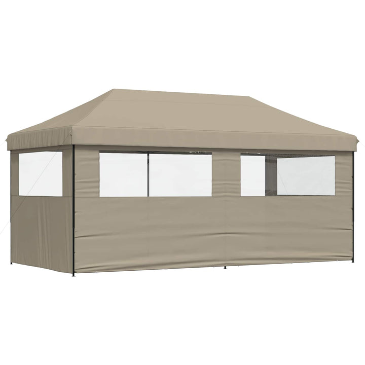 Party Tent Gråbrun 292 x 580 x 315 cm Oxford stof