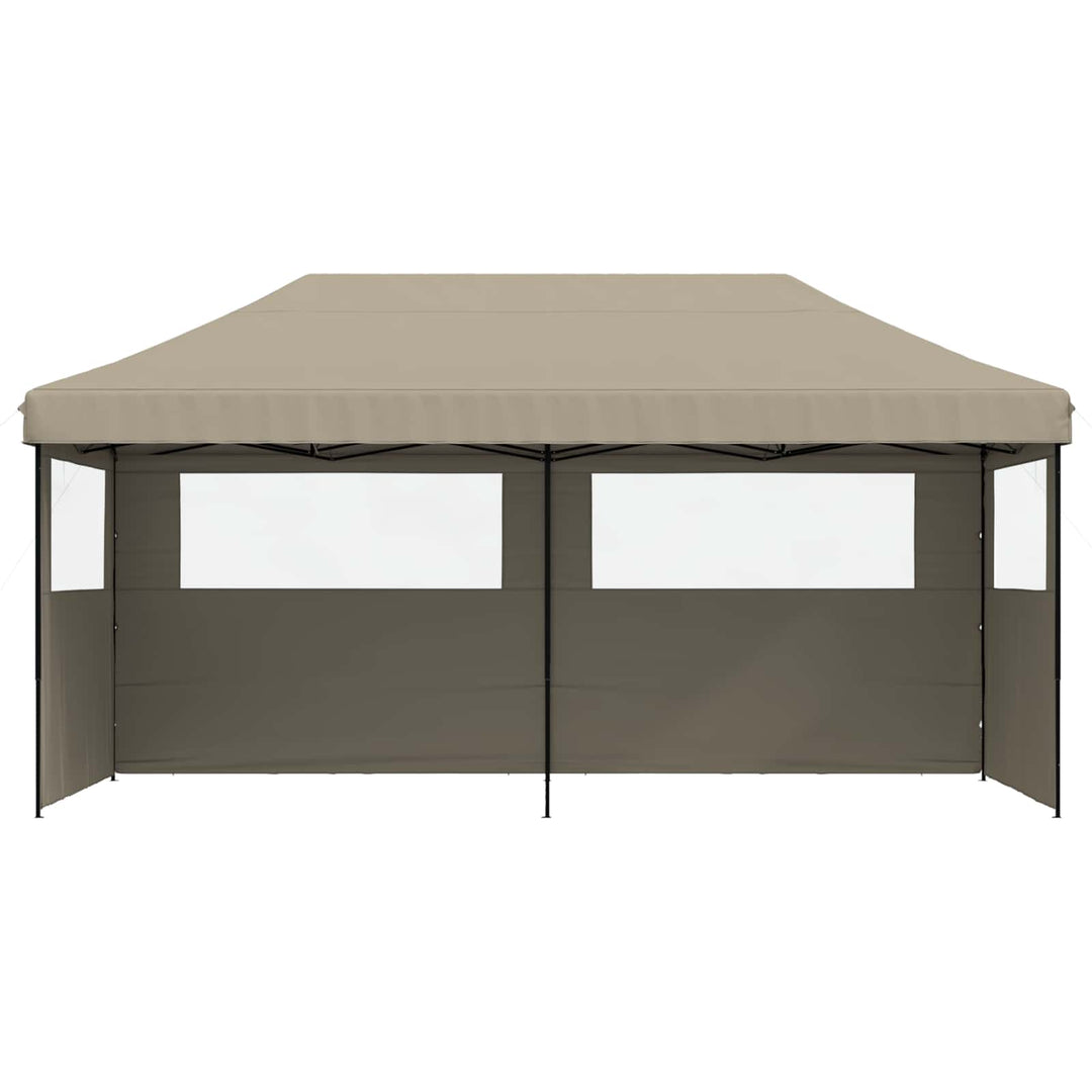Party Tent Gråbrun 292 x 580 x 315 cm Oxford stof