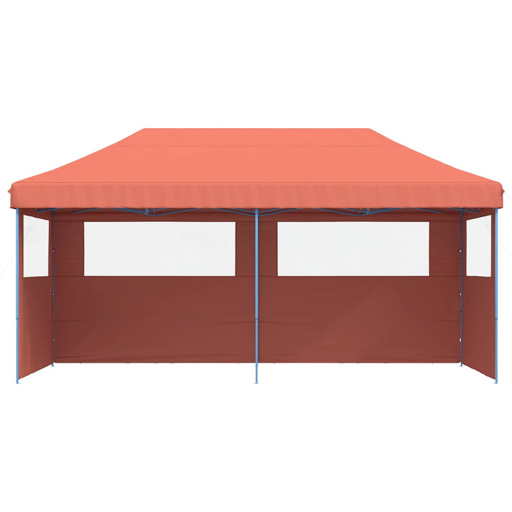 Party Tent Terrakotta 292 x 580 x 315 cm Oxford stof