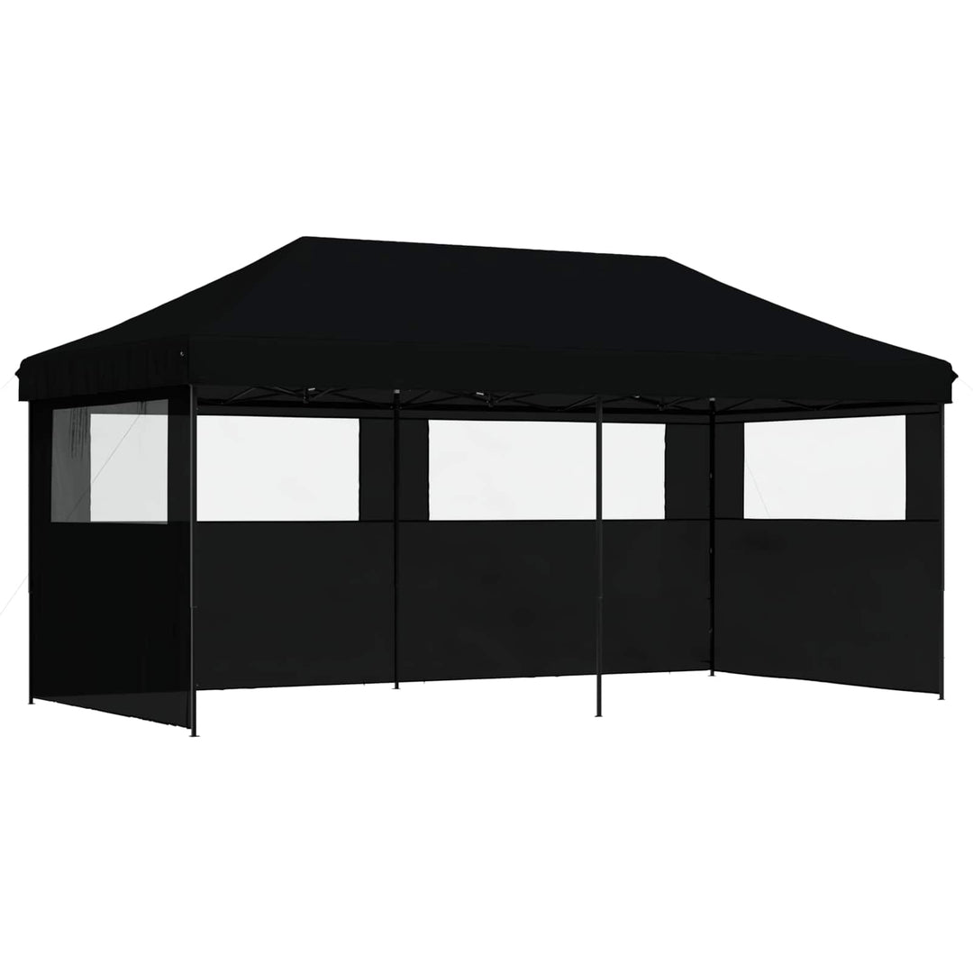 Party Tent Sort 292 x 580 x 315 cm Oxford stof
