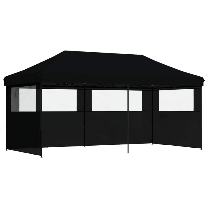 Party Tent Sort 292 x 580 x 315 cm Oxford stof