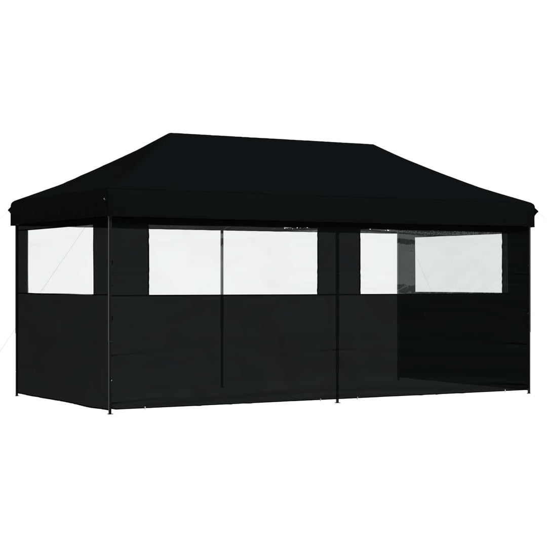 Party Tent Sort 292 x 580 x 315 cm Oxford stof