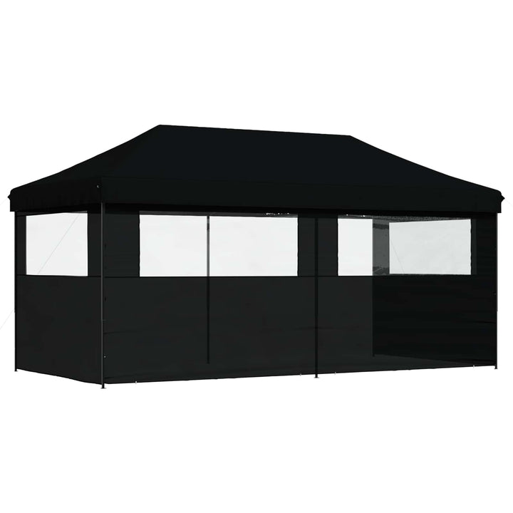 Party Tent Sort 292 x 580 x 315 cm Oxford stof