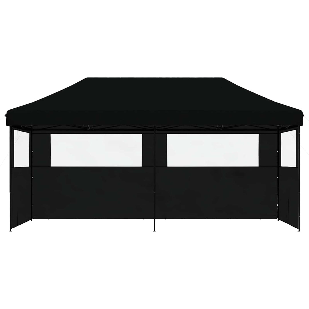 Party Tent Sort 292 x 580 x 315 cm Oxford stof