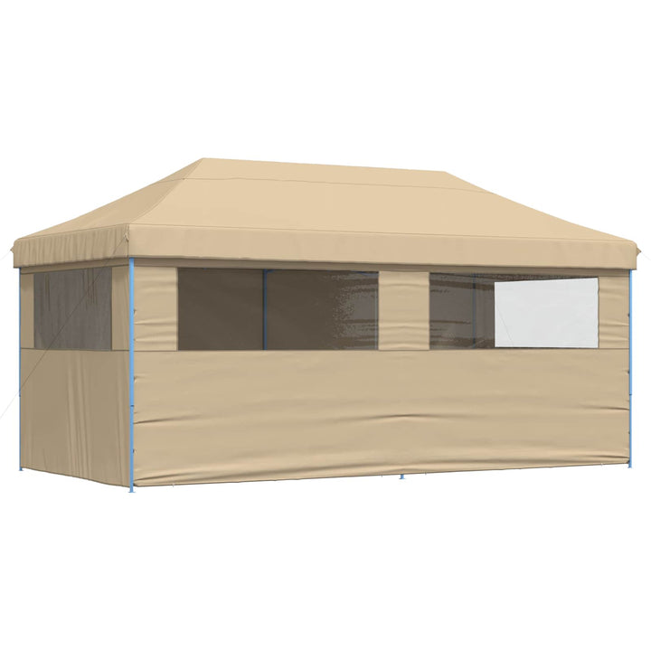 Party Tent Beige 292 x 580 x 315 cm Oxford stof