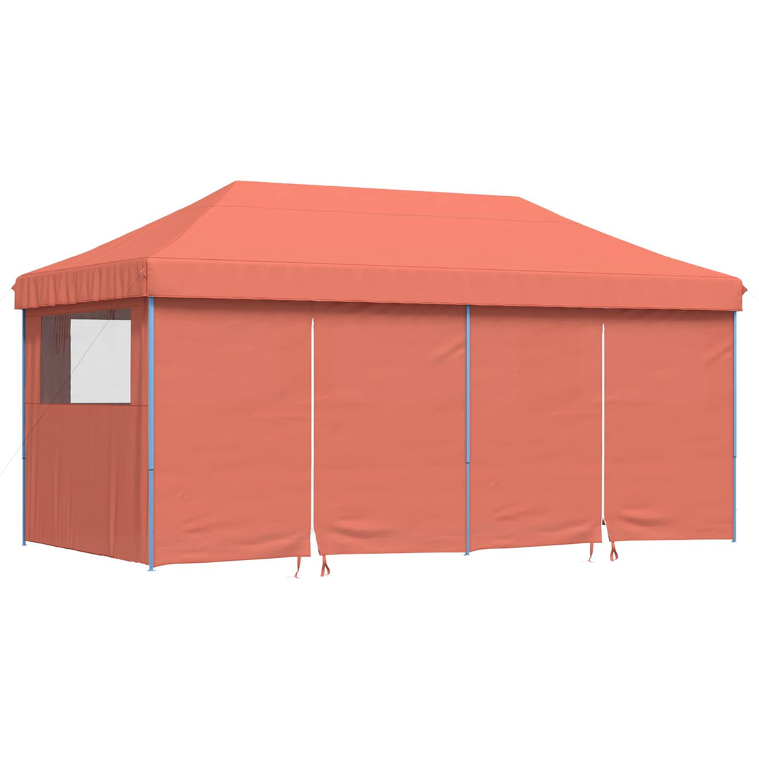Party Tent Terrakotta 292 x 580 x 315 cm Oxford stof