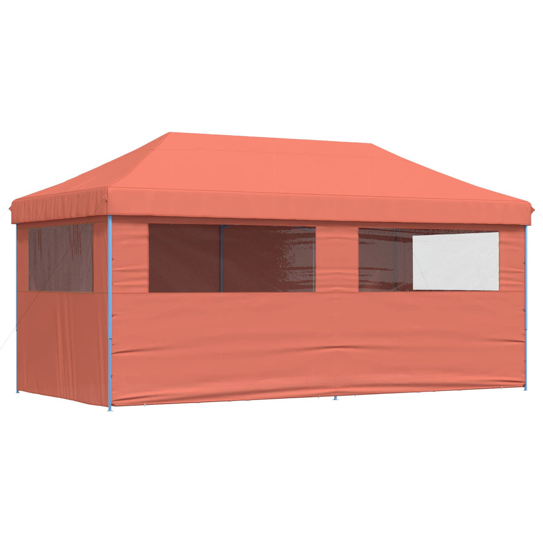 Party Tent Terrakotta 292 x 580 x 315 cm Oxford stof