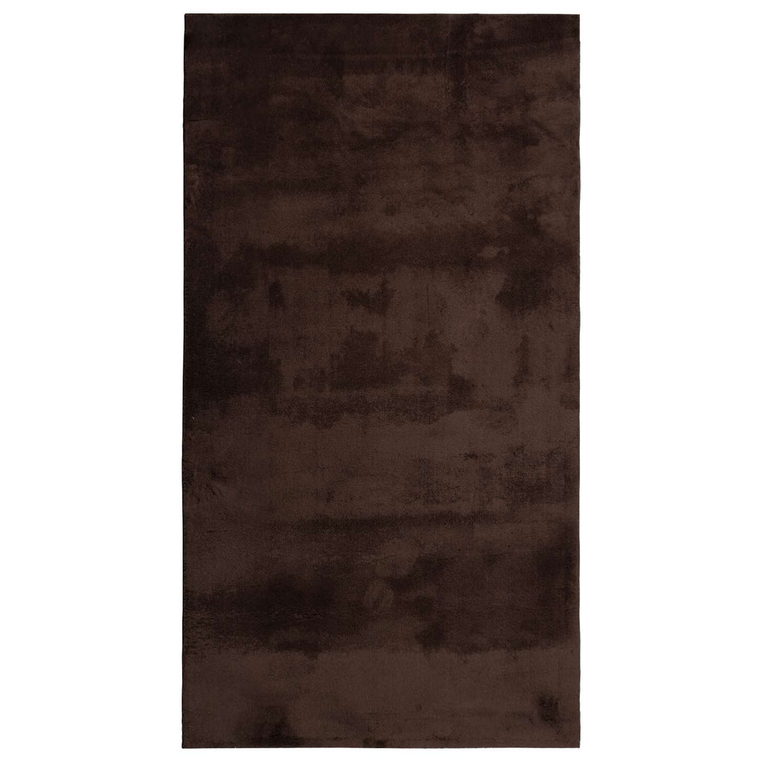 Medium luv blød og vaskbar tæppe HUARTE Brun 60 x 110 cm