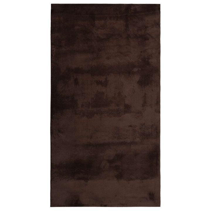 Medium luv blød og vaskbar tæppe HUARTE Brun 60 x 110 cm