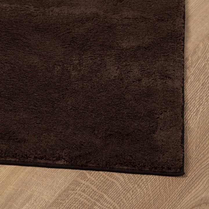 Medium luv blød og vaskbar tæppe HUARTE Brun 150 x 80 cm