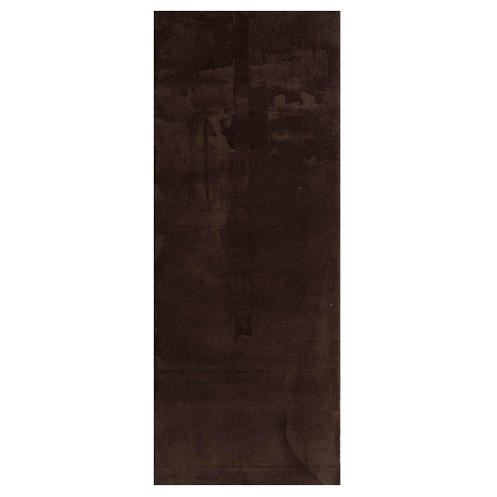 Medium luv blød og vaskbar tæppe HUARTE Brun 200 x 80 cm