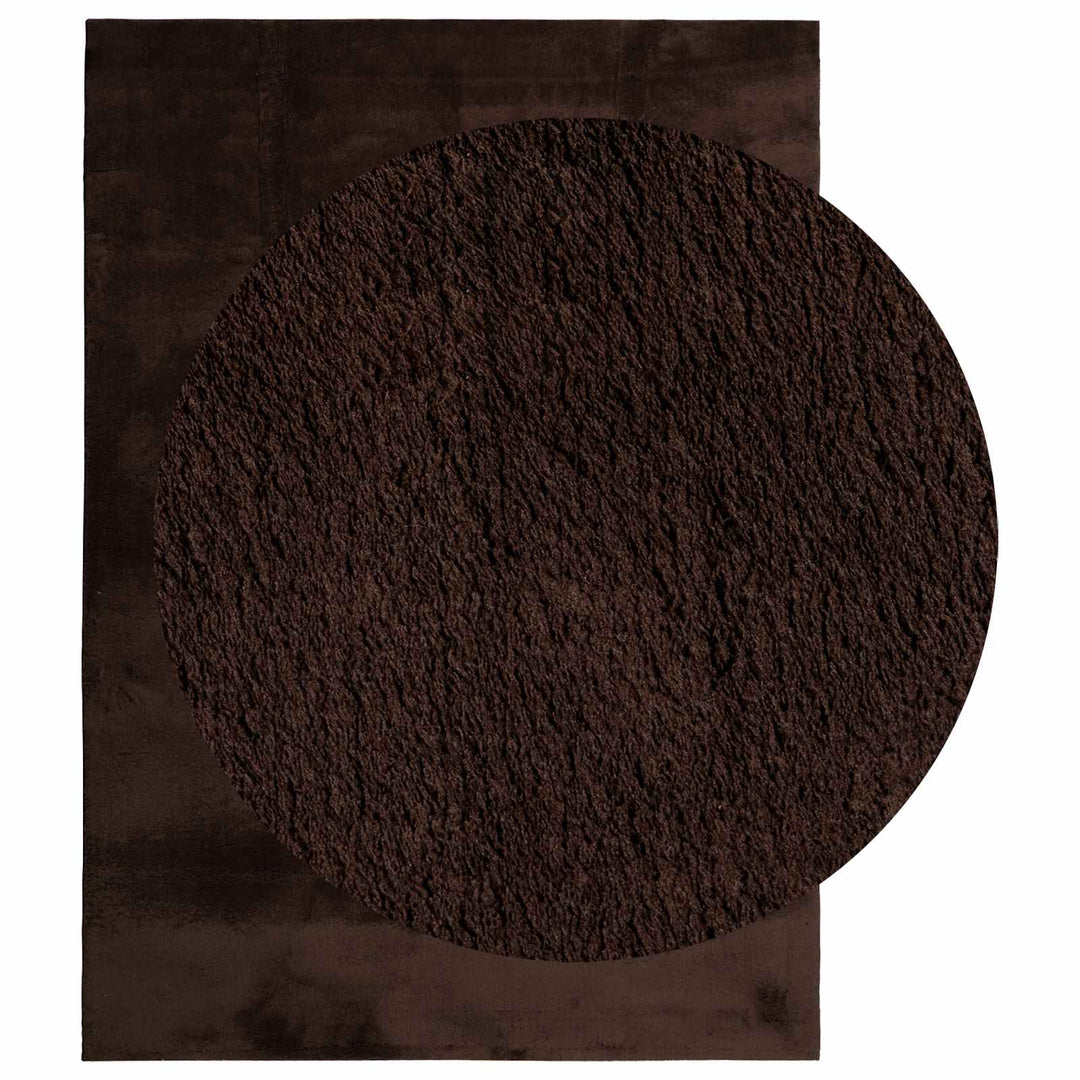 Medium luv blød og vaskbar tæppe HUARTE Brun 200 x 280 cm