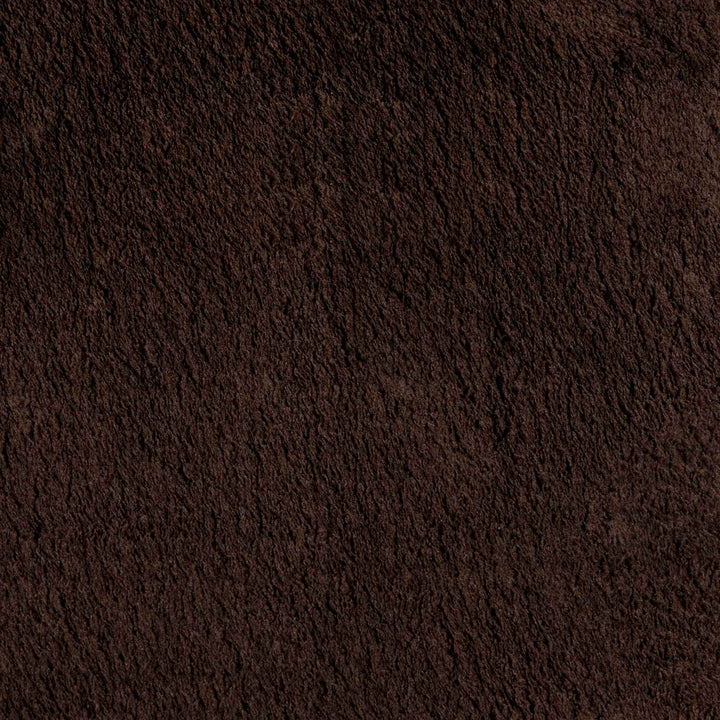 Medium luv blød og vaskbar tæppe HUARTE Brun Ø 200 CM Polyester