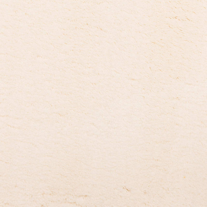 Medium luv blød og vaskbar tæppe HUARTE Beige 80 x 400 cm