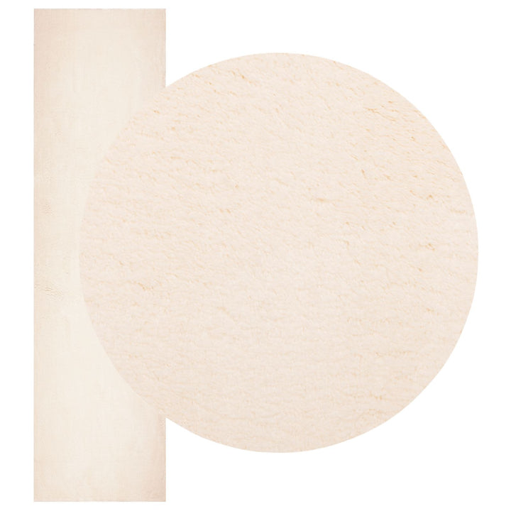 Medium luv blød og vaskbar tæppe HUARTE Beige 80 x 500 cm