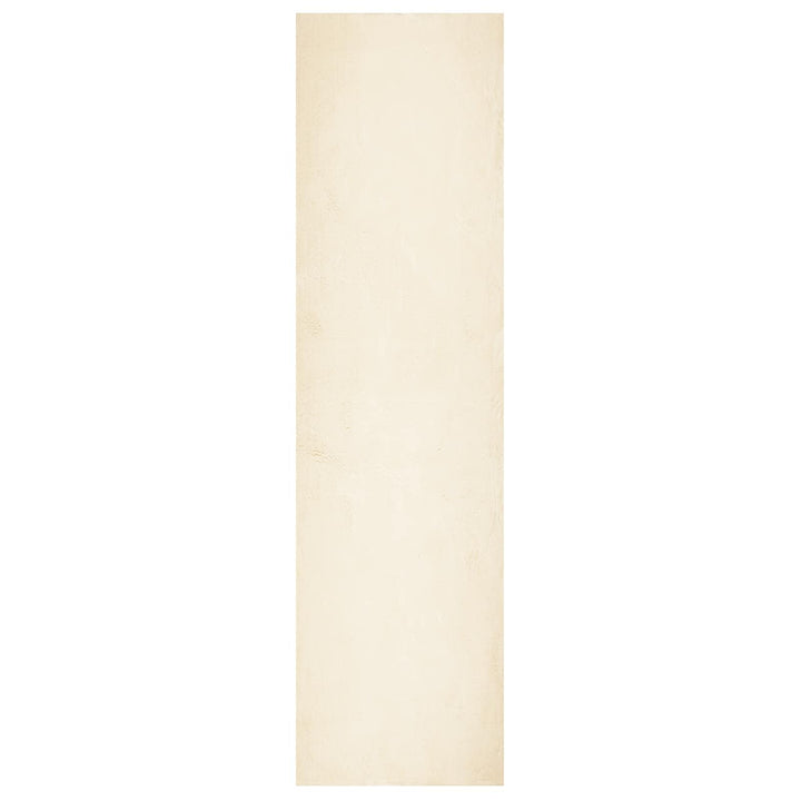Medium luv blød og vaskbar tæppe HUARTE Creme 80 x 1000 cm