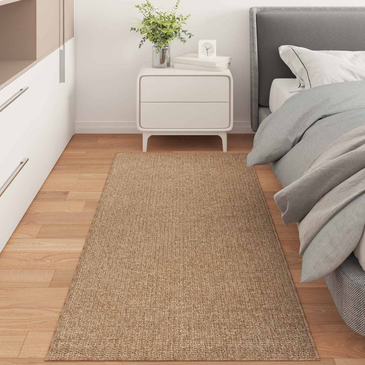 Områdetæpper Rektangulær AGIRA Naturfarvet 150 x 80 cm