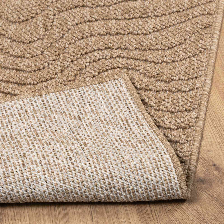 Indendørs og udendørs tæppe AGIRA Naturfarvet 200 x 80 cm