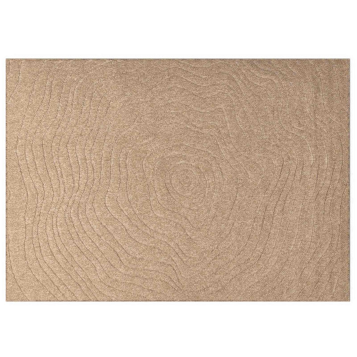 Områdetæpper Moiré AGIRA Naturfarvet 340 x 240 cm Polyester