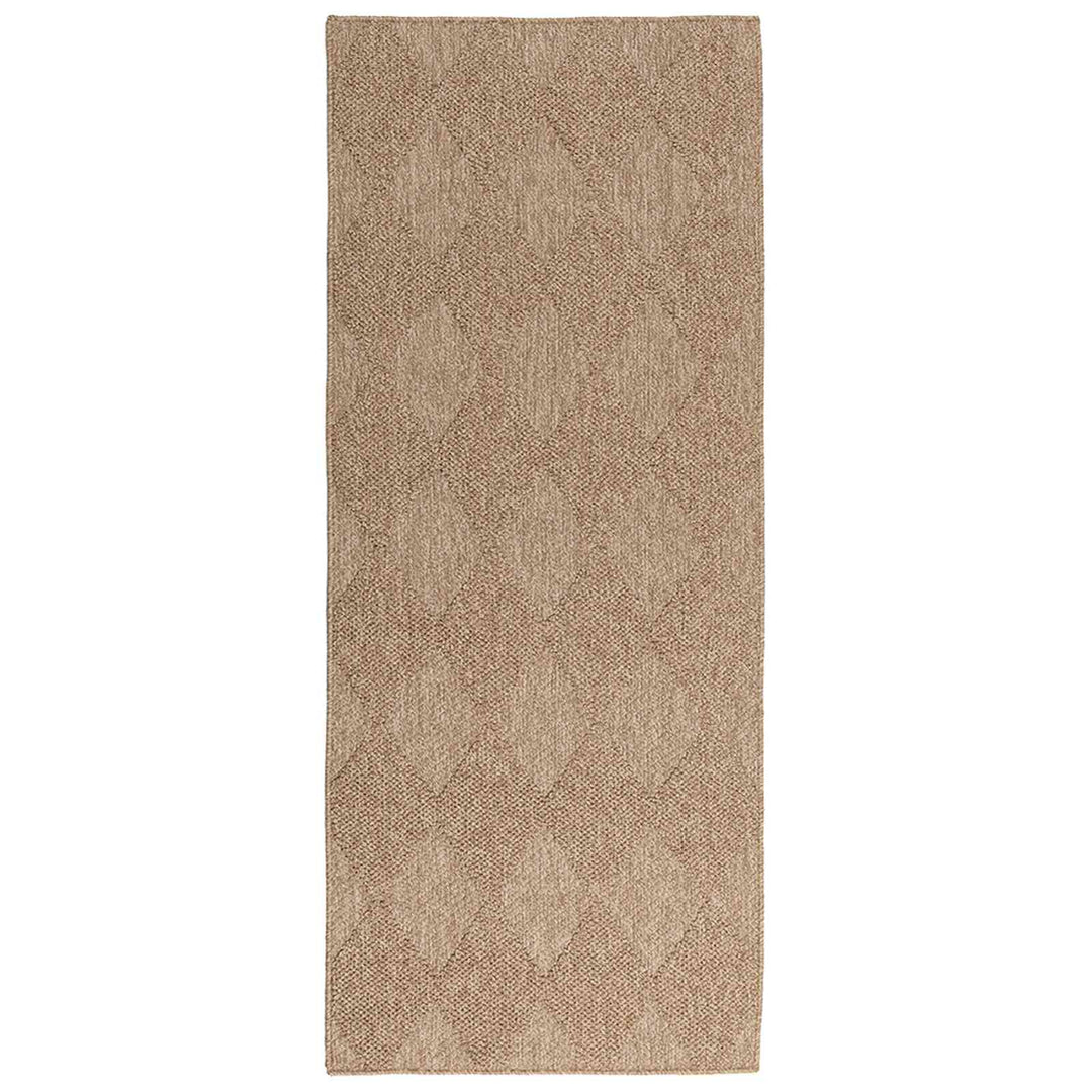 Områdetæpper Rektangulær AGIRA Naturfarvet 150 x 80 cm