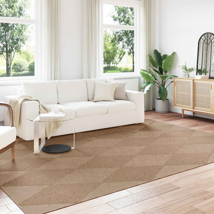 Indendørs og udendørs tæppe AGIRA Naturfarvet 340 x 240 cm