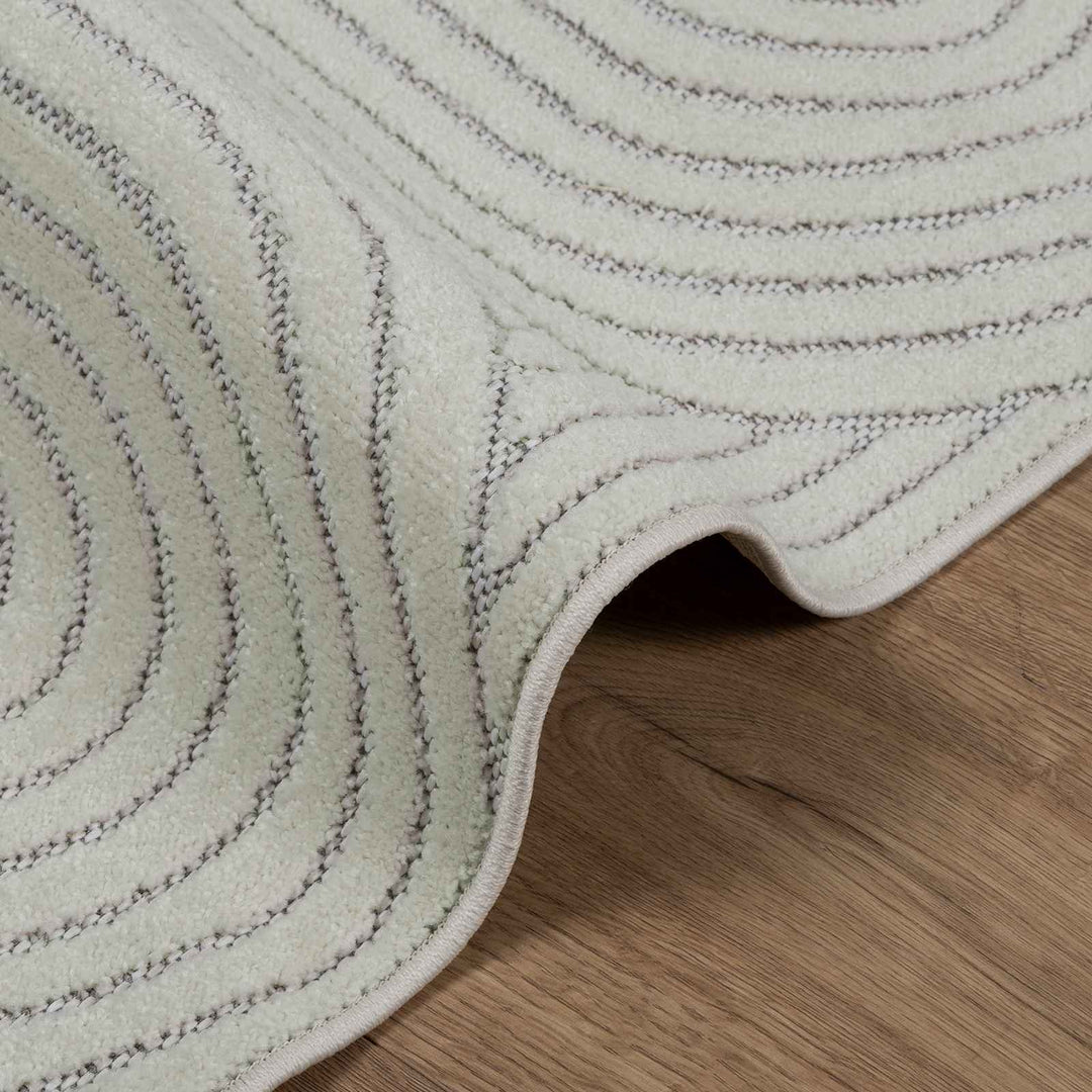 Områdetæpper Rektangulær PALMERAS Grøn 80 x 200 cm Polyester