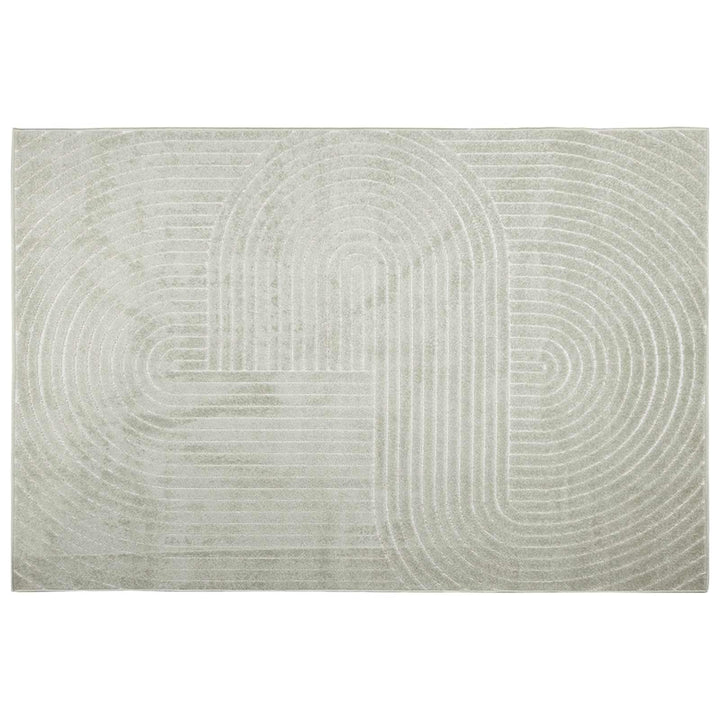 Områdetæpper Rektangulær PALMERAS Grøn 240 x 340 cm Polyester