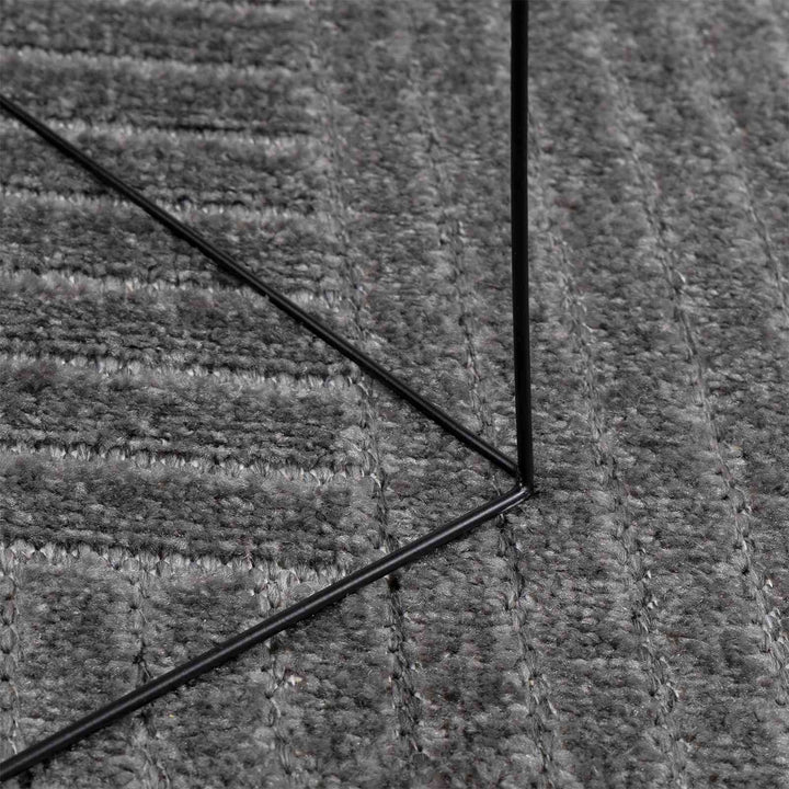 Områdetæpper PALMERAS Antracit 230 x 160 cm Polyester