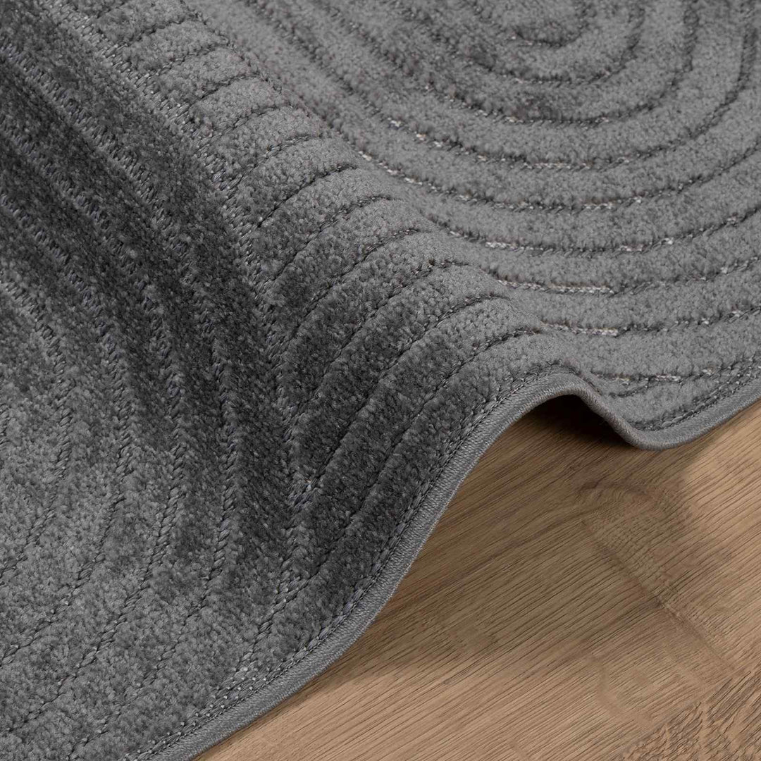 Områdetæpper PALMERAS Antracit 230 x 160 cm Polyester