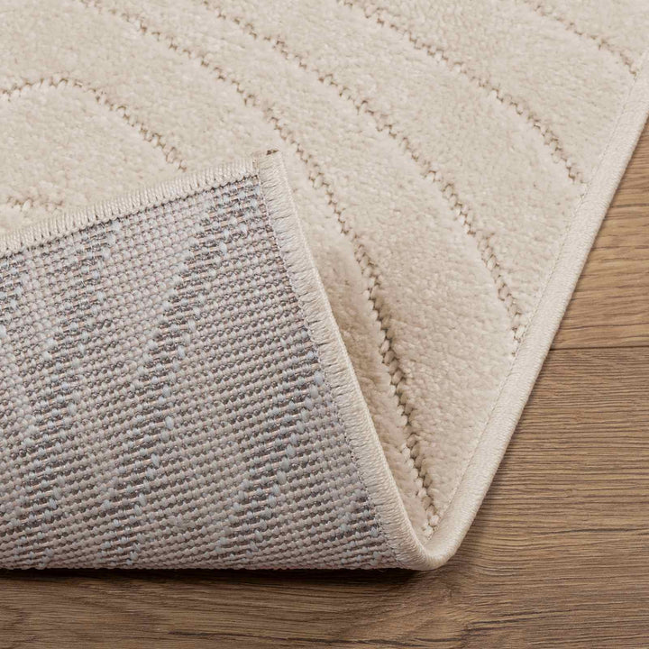 Områdetæpper Rektangulær PALMERAS Beige 160 x 230 cm Polyester
