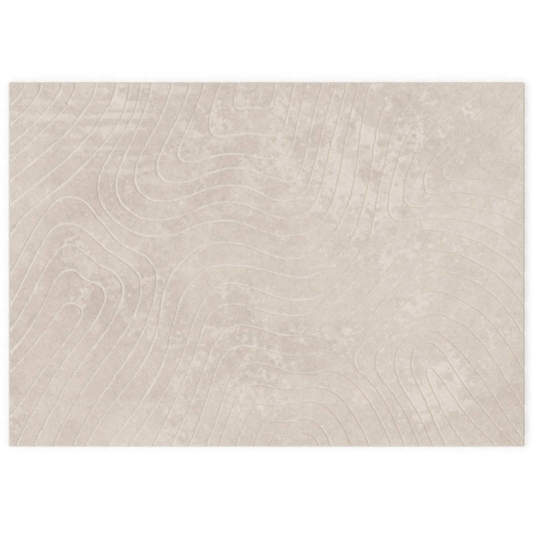 Indendørs og udendørs tæppe PALMERAS Beige 200 x 280 cm