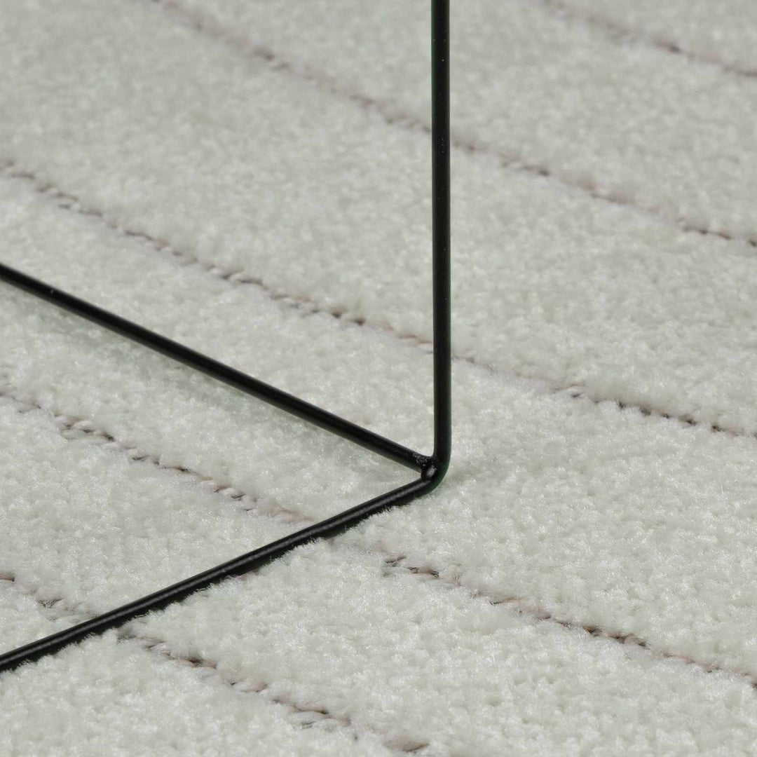 Områdetæpper Firkantet PALMERAS Grøn 200 x 200 cm Polyester