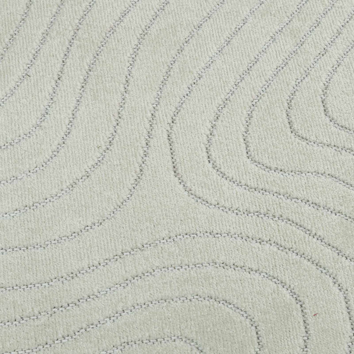 Områdetæpper Rund PALMERAS Grøn Ø 120 CM Polyester