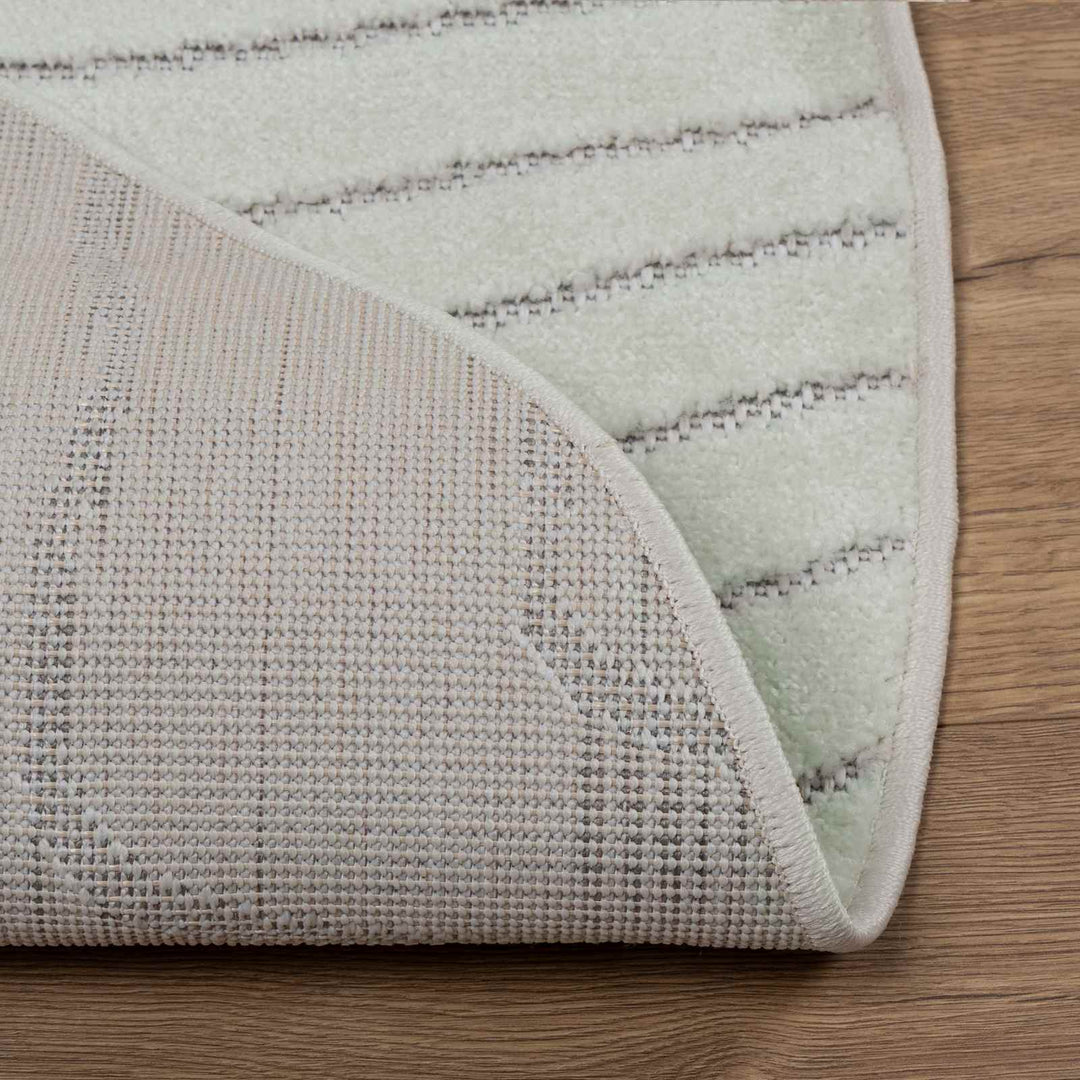 Områdetæpper Rund PALMERAS Grøn Ø 200 CM Polyester