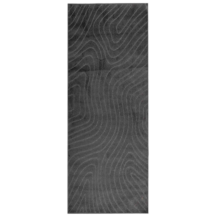 Områdetæpper Rektangulær PALMERAS Antracit 200 x 80 cm