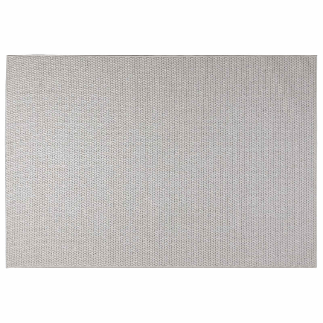 Områdetæpper Rektangulær LUGO Creme 200 x 140 cm Polyester