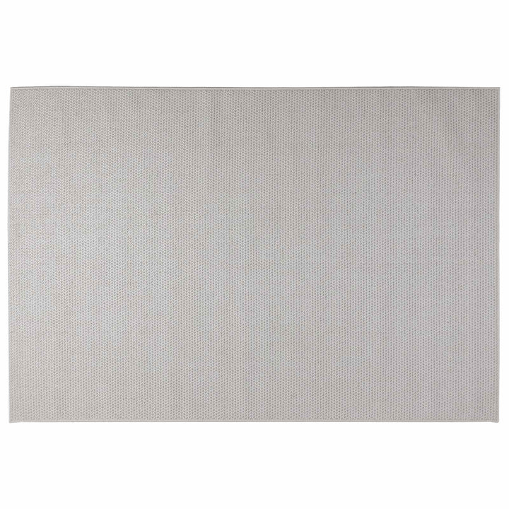 Områdetæpper Rektangulær LUGO Creme 200 x 140 cm Polyester