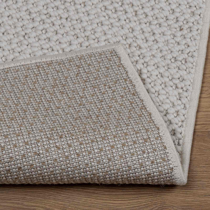 Indendørs tæppe LUGO Cremefarvet 280 x 200 cm Polyester