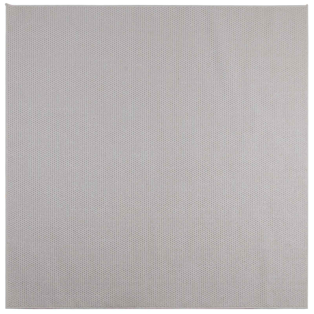Indendørs tæppe LUGO Cremefarvet 240 x 240 cm Polyester