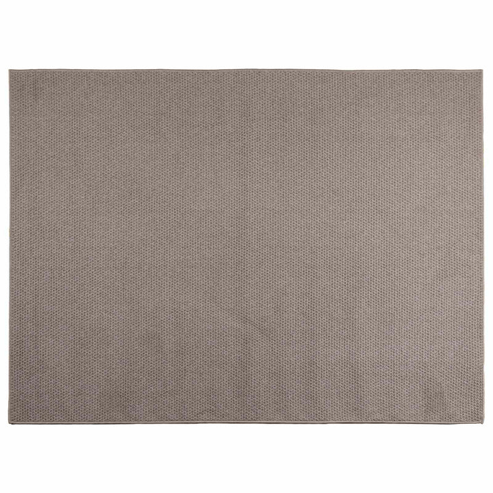 Områdetæpper Rektangulær LUGO Gråbrun 240 x 340 cm Polyester