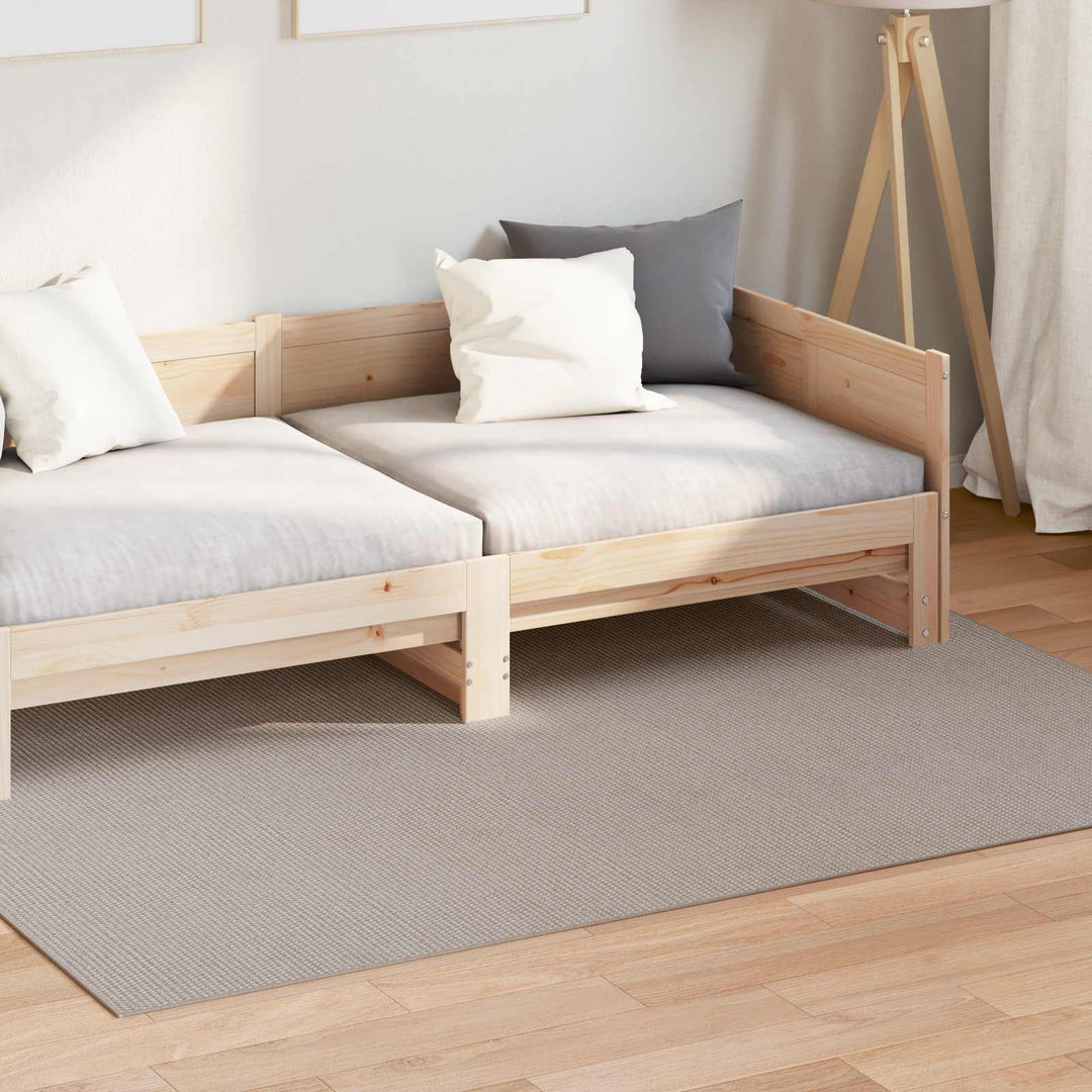 Områdetæpper LUGO Creme og Taupe 230 x 160 cm Polyester