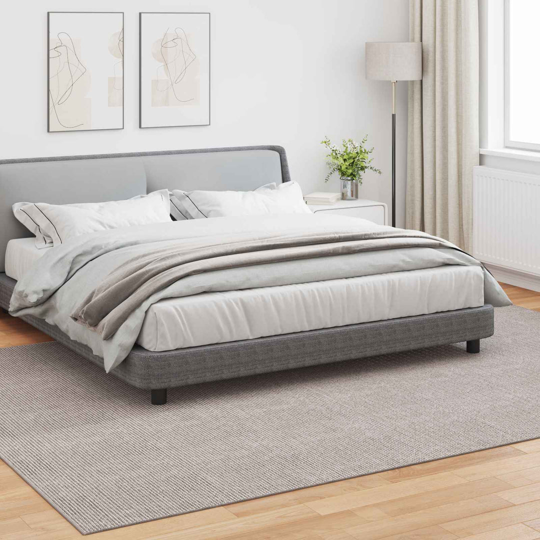Indendørs tæppe LUGO Creme og Taupe 340 x 240 cm Polyester