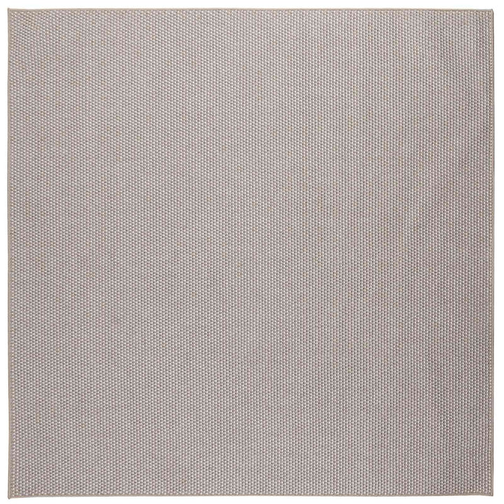 Områdetæpper LUGO Creme og Taupe 200 x 200 cm Polyester