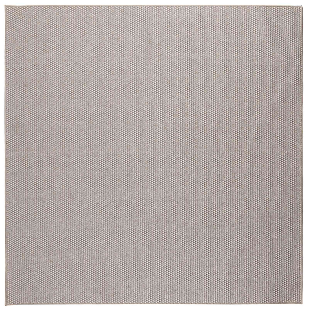 Områdetæpper LUGO Creme og Taupe 240 x 240 cm Polyester