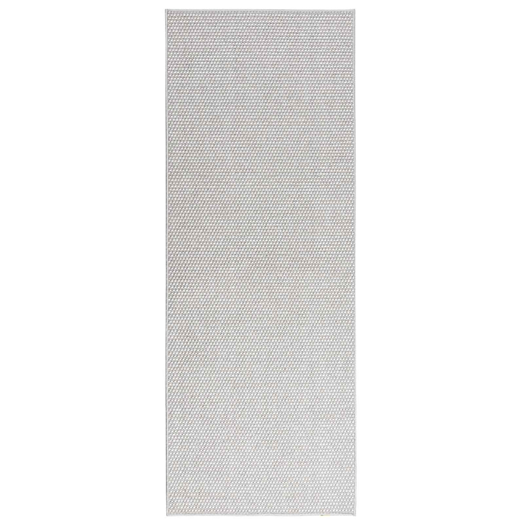 Områdetæpper Rektangulær LUGO Creme og grå 80 x 150 cm