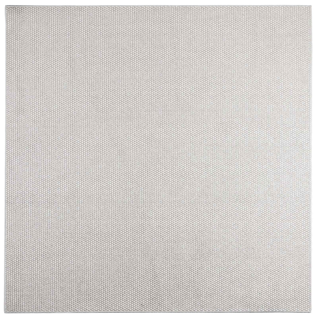 Indendørs tæppe LUGO Creme og grå 200 x 200 cm Polyester