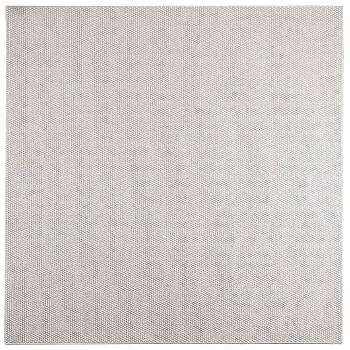 Områdetæpper Firkantet LUGO Creme og grå 240 x 240 cm Polyester