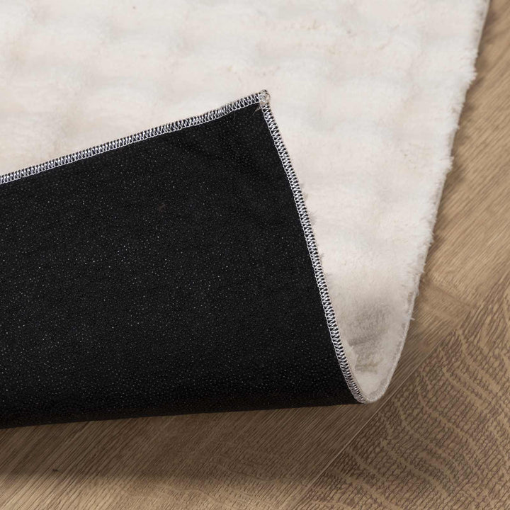 Områdetæpper Rektangulær SIROLO Beige 150 x 80 cm Polyester