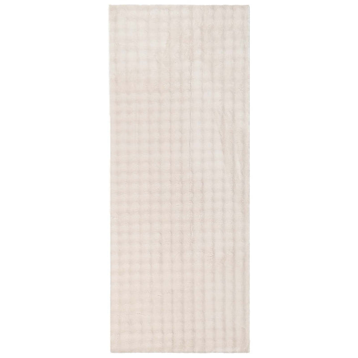 Områdetæpper Rektangulær SIROLO Beige 150 x 80 cm Polyester