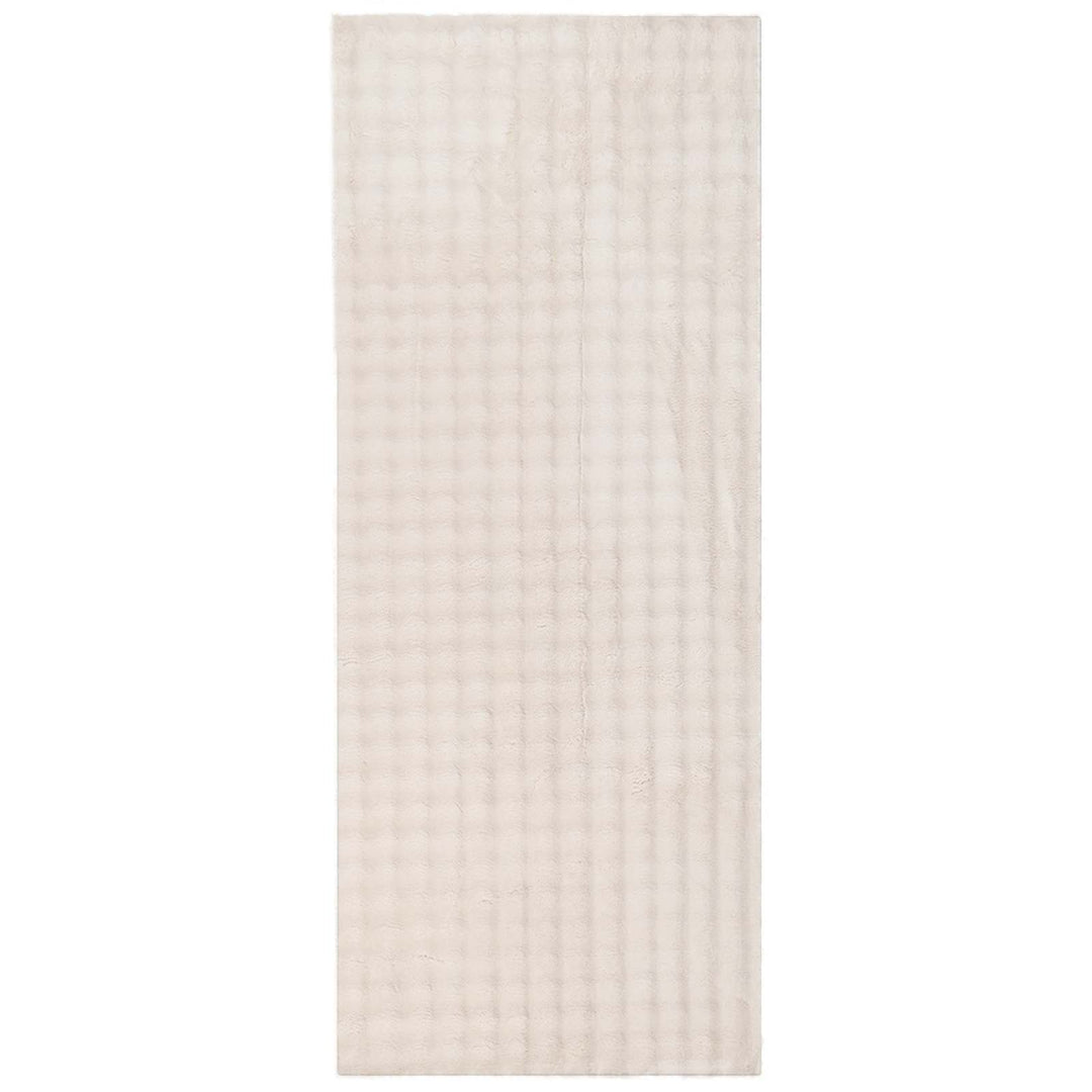 Områdetæpper Rektangulær SIROLO Beige 200 x 80 cm Polyester